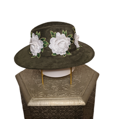 Sun hat - embroidered #79