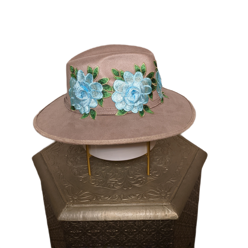Sun hat - embroidered #74