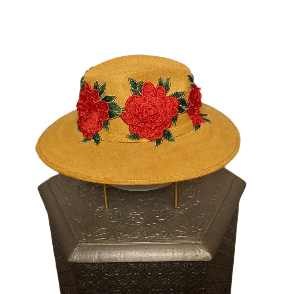 Sun hat - embroidered #88