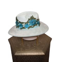 Sun hat - embroidered #52