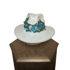 Sun hat - embroidered #52