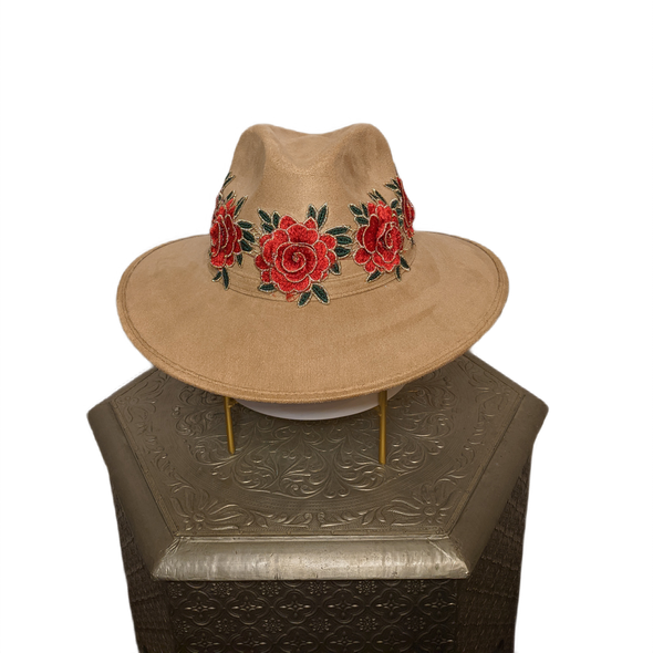 Sun hat - embroidered #81