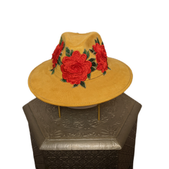 Sun hat - embroidered #88