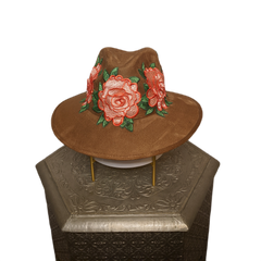 Sun hat - embroidered #86