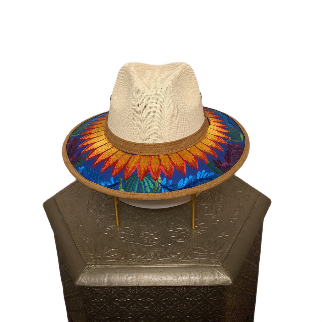 Sunshower hat - embroidered #118
