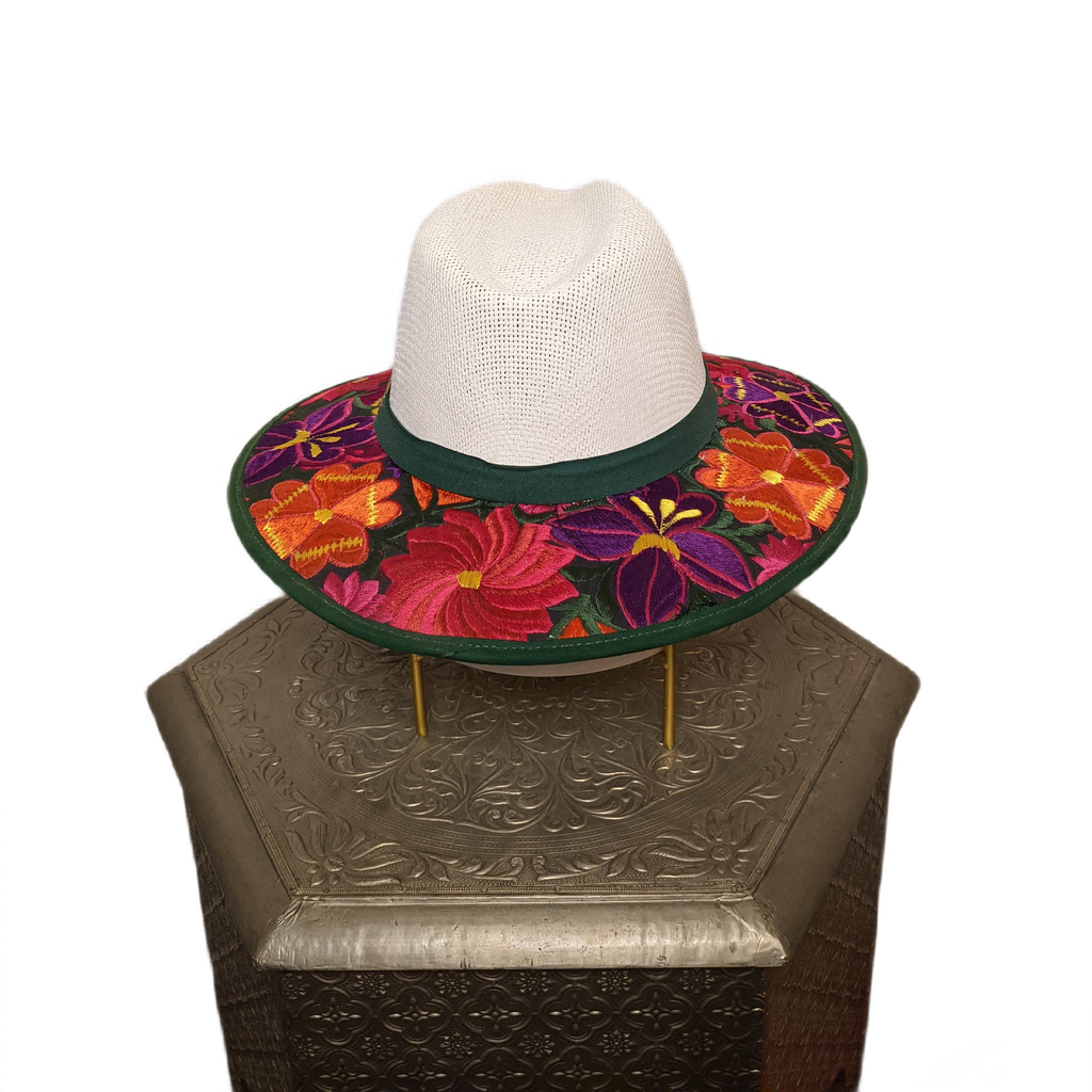 Sunshower hat - embroidered #107
