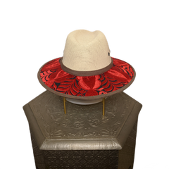 Sunshower hat - embroidered #129