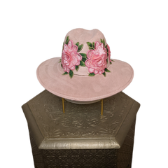 Sun hat - embroidered #25
